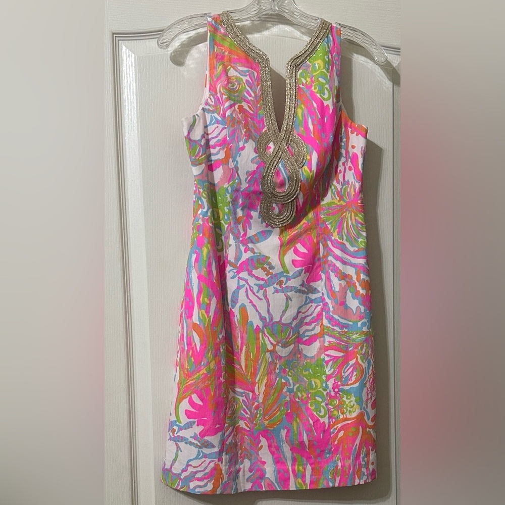 Lilly Pulitzer Janice Shift Dress size 2